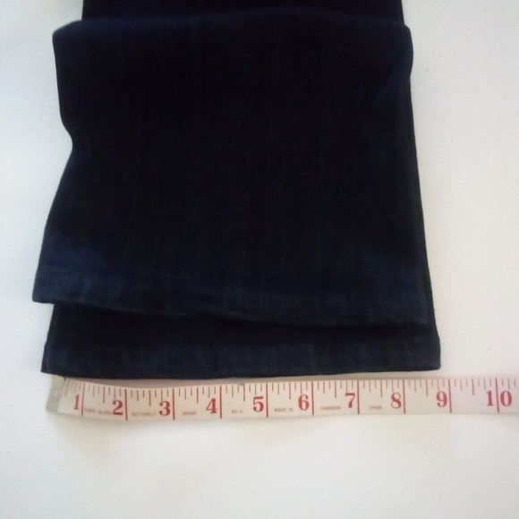 7 For All Mankind Dark Blue Boot Cut Jeans - Picture 4 of 10